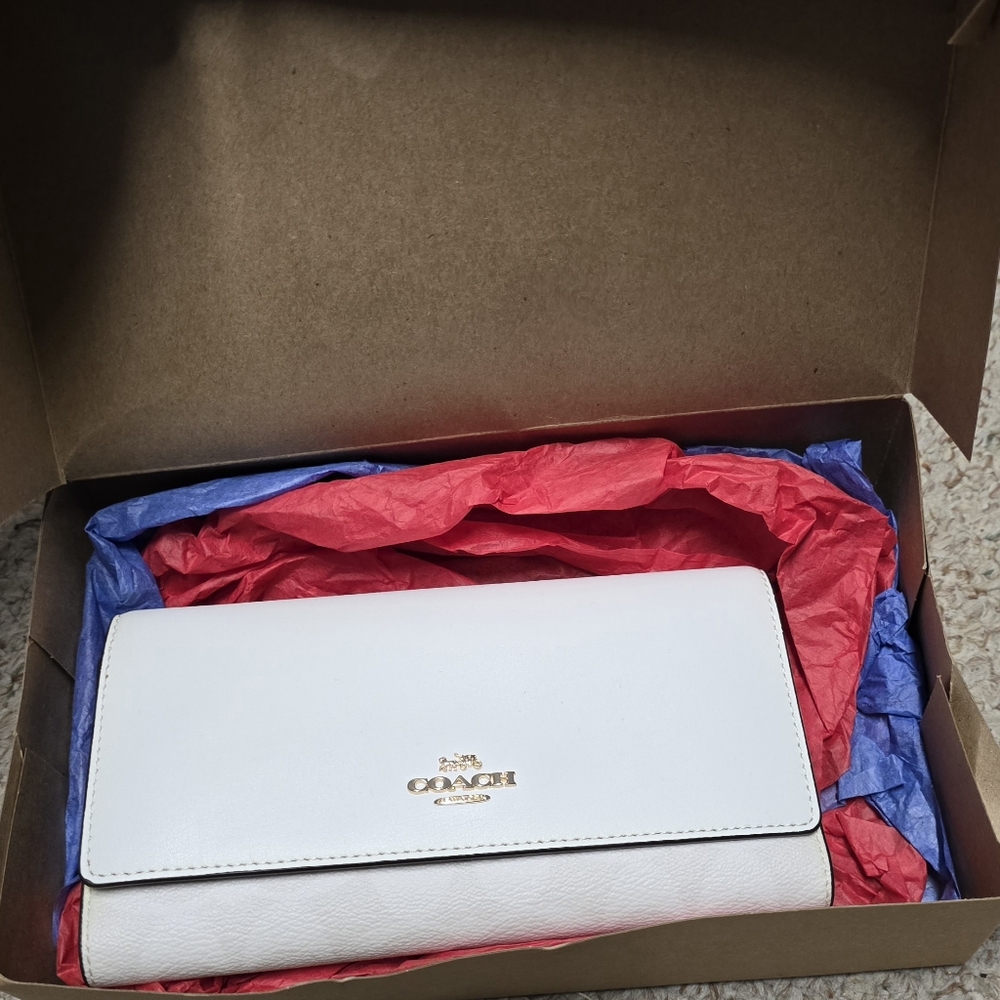Coach Trifold Wallet - Used GOOD Condition